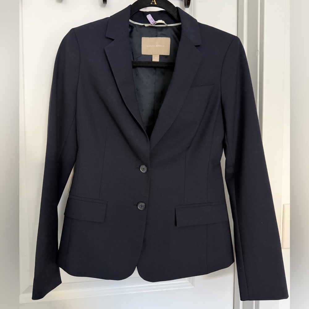 Banana Republic Navy Blue Women's Blazer